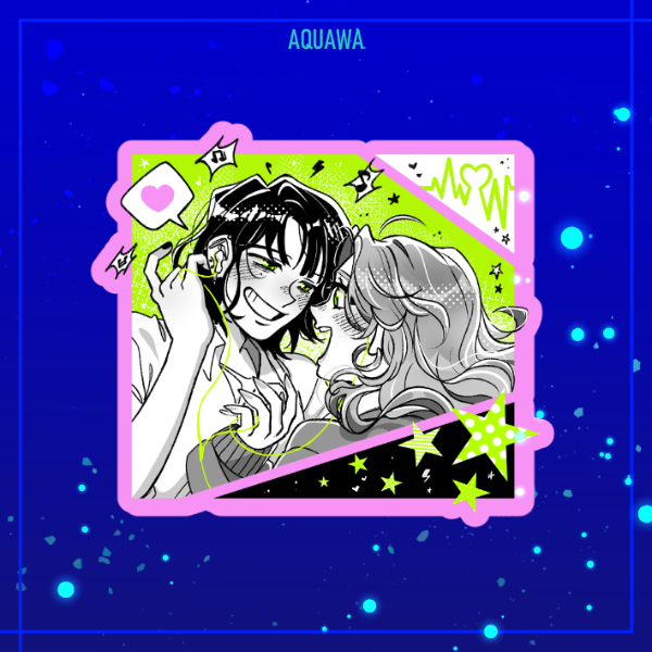 Producto - Sticker Lesbianas verdes