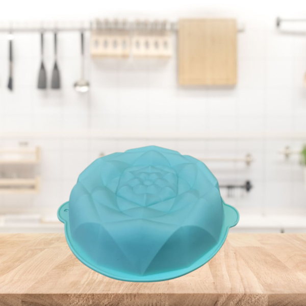 Producto - Molde de silicona para torta flor 20x5