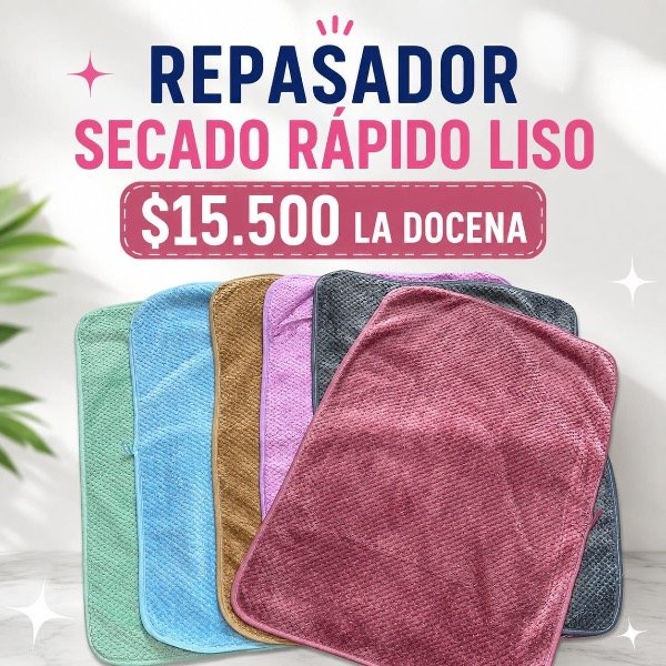 Producto - Repasador secado rápido LISOS - 0
