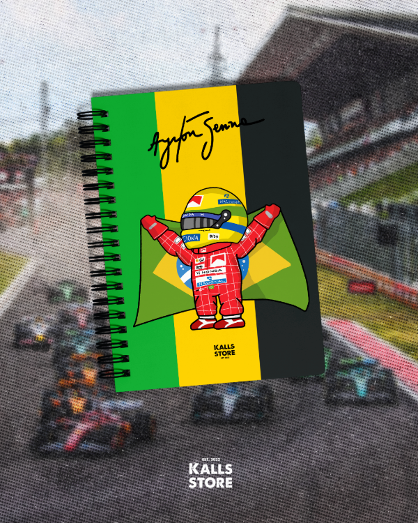 Producto - Cuaderno A5 Ayrton Senna #4