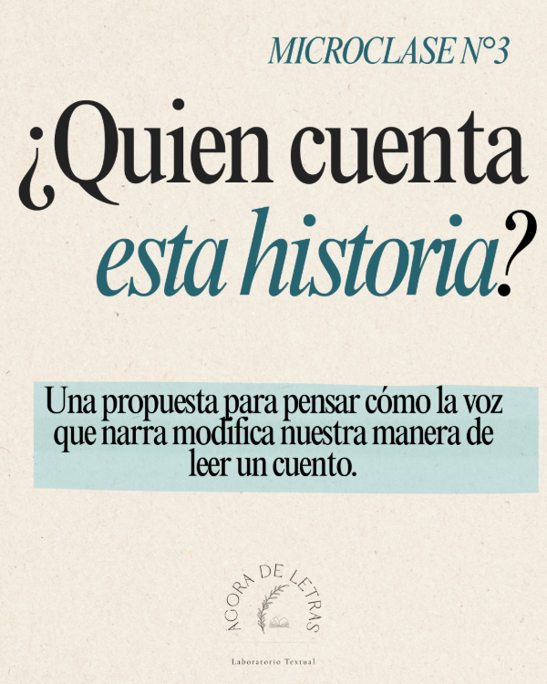 Producto - Microclase 3 - Quién cuenta la historia