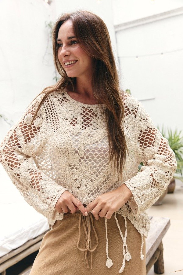 Producto - SWEATER CALADO KOZAN IMPORTADO BY VELARUS