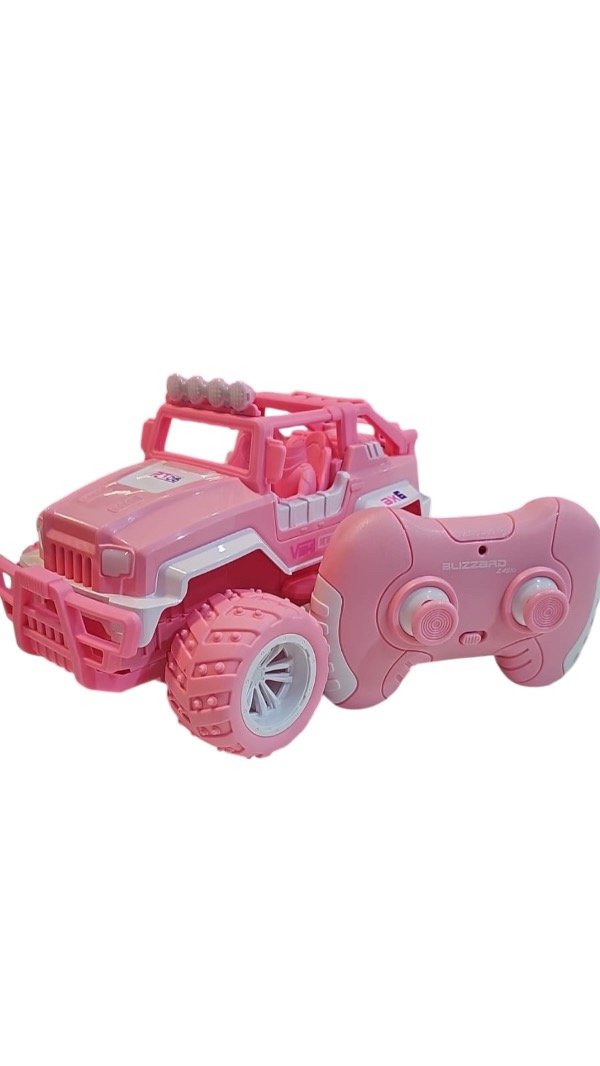 Producto - Jeep Rosa a control remoto