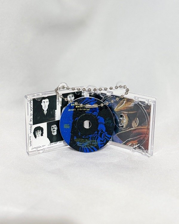 Producto - Llavero Mini Cd UN BAION PARA EL OJO IDIOTA PR/Los Redondos con NFC - Llaveros - 2