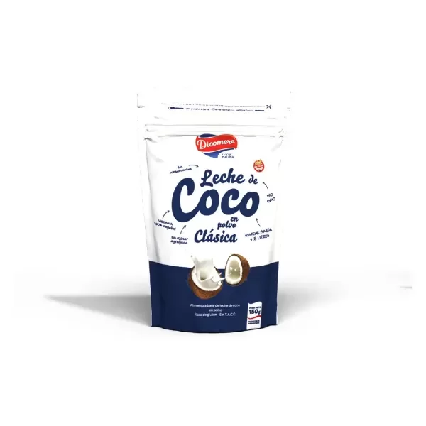 Producto - Leche De Coco EN POLVO Sin Lactosa Sin Gluten Dicomere 150Gr