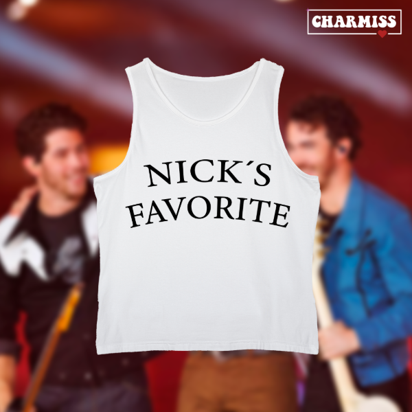 Producto - TANK TOP- Nick s favorite