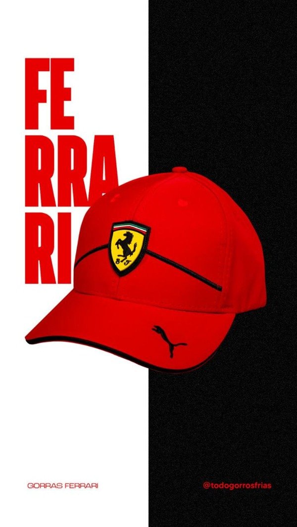 Producto - GORRA FERRARI ROJA