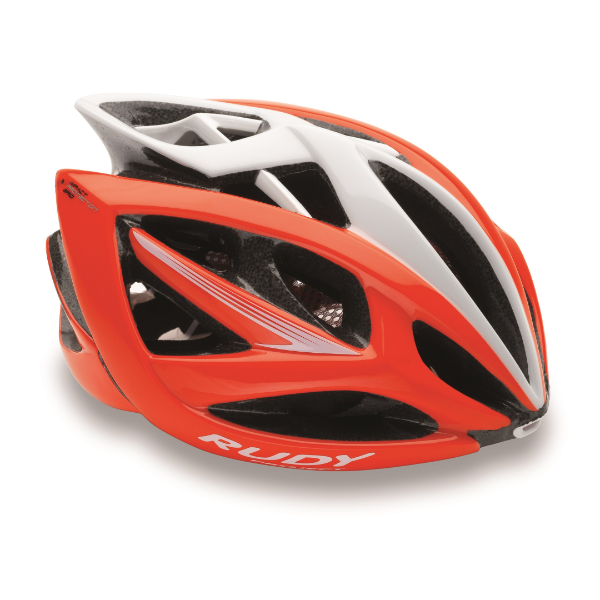Producto - CASCO RUDY PROJECT AIRSTORM RED FLUO - WHITE