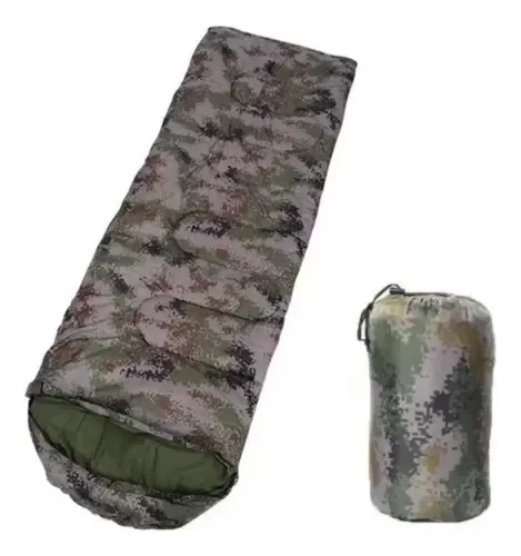 Producto - Bolsa De Dormir Termica Camuflada Capucha 210cm X 75cm