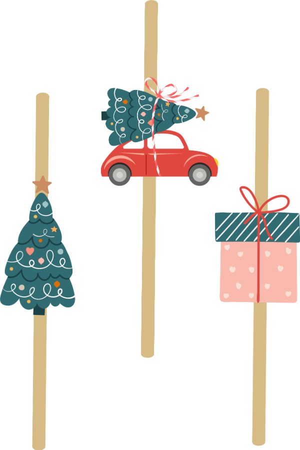 Producto - SORBETES SWEET CHRISTMAS X 10