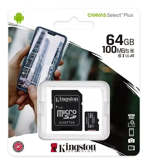 Producto - Tarjeta de memoria Kingston 64GB