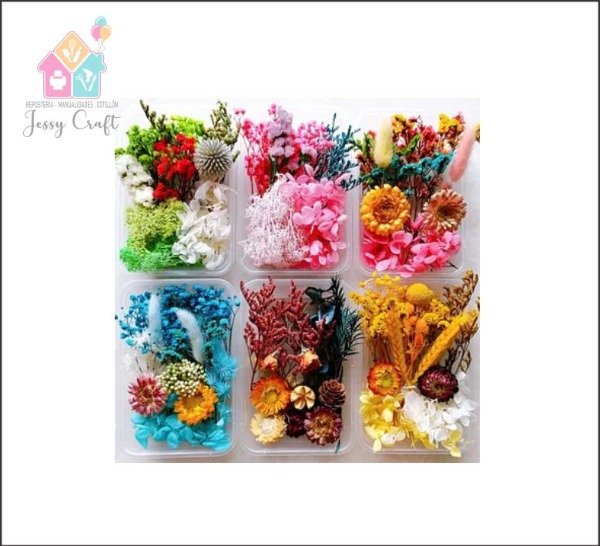 Producto - Flores secas en caja