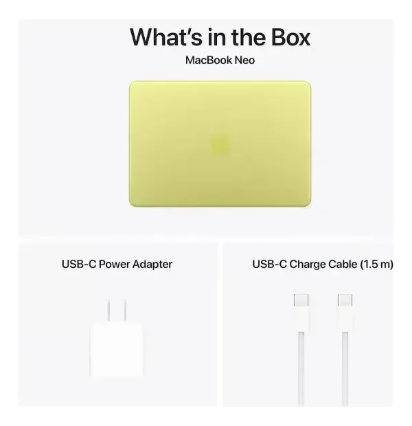 Producto - Apple Macbook Neo 2026 Chip A18 Pro 256gb Ssd 8gb 13 Citrus - 1
