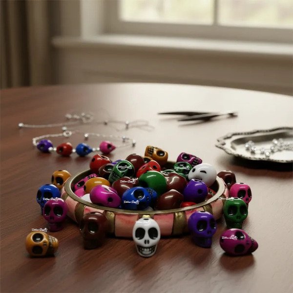 Producto - Calaveritas Multicolor con pasante