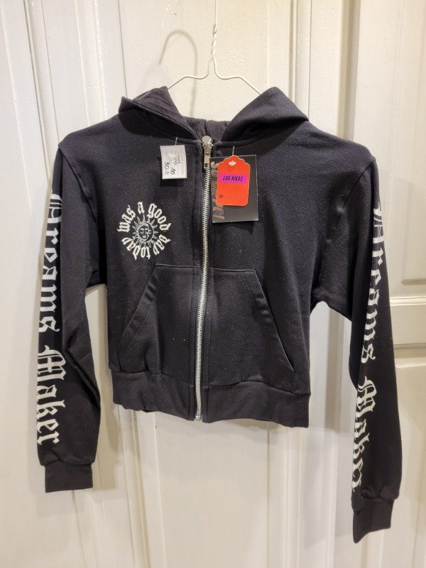 Producto - Buzo SO CIPPO negro c/cierre Nuevo Con etiqueta Talle 10 años - PRECIO: 30X