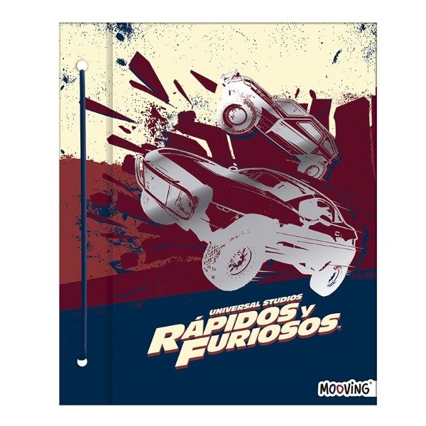 Producto - CARPETA MOOVING N3 CARTONE RAPIDOS Y FURIOSOS