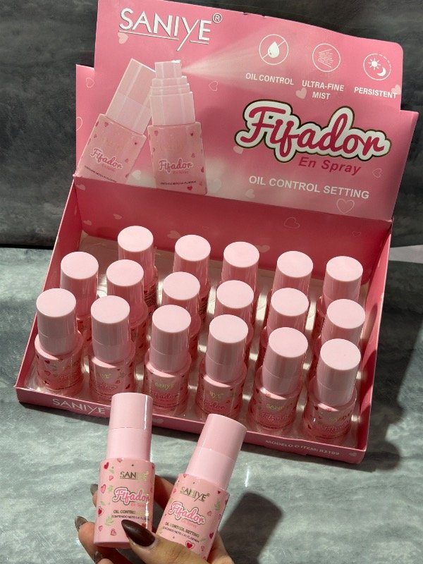 Producto - Fijador de maquillaje saniye