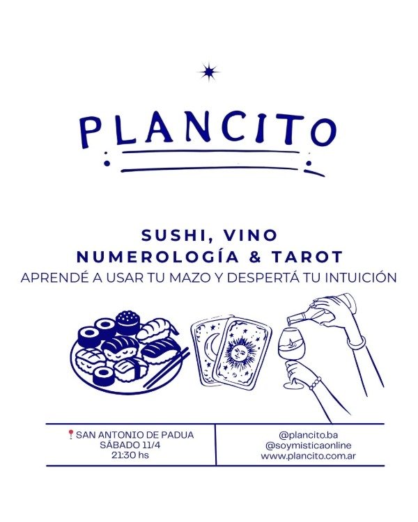 Producto - SUSHI VINO Y TAROT