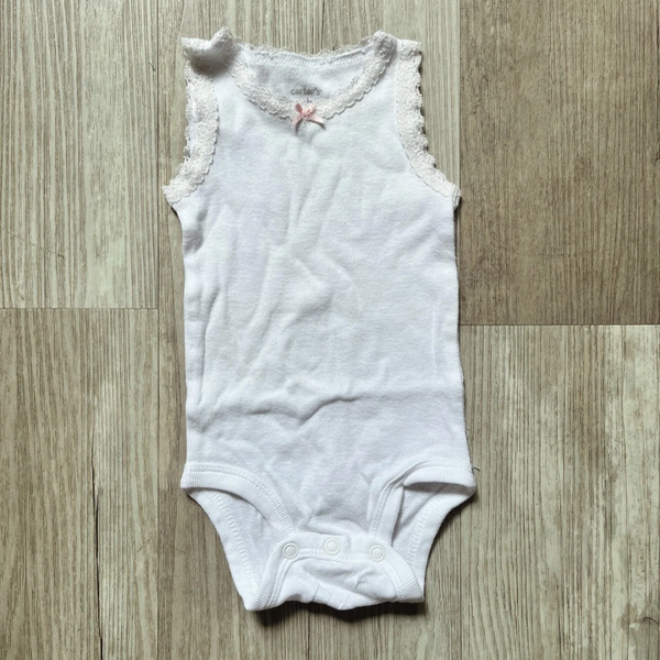 Producto - Body Músculosa Carters Blanco RN