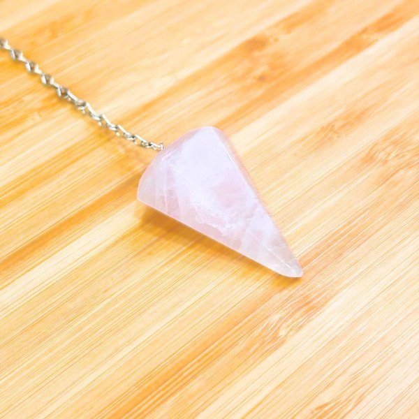 Producto - Péndulo de cuarzo rosa