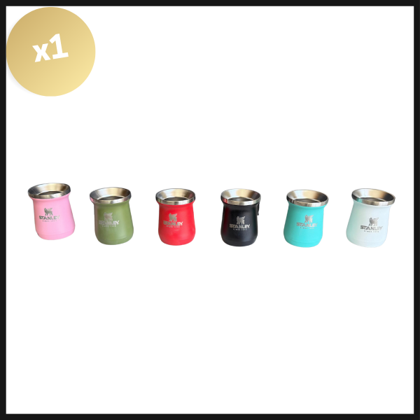 Producto - MATE DE ACERO 180ML CON LOGO