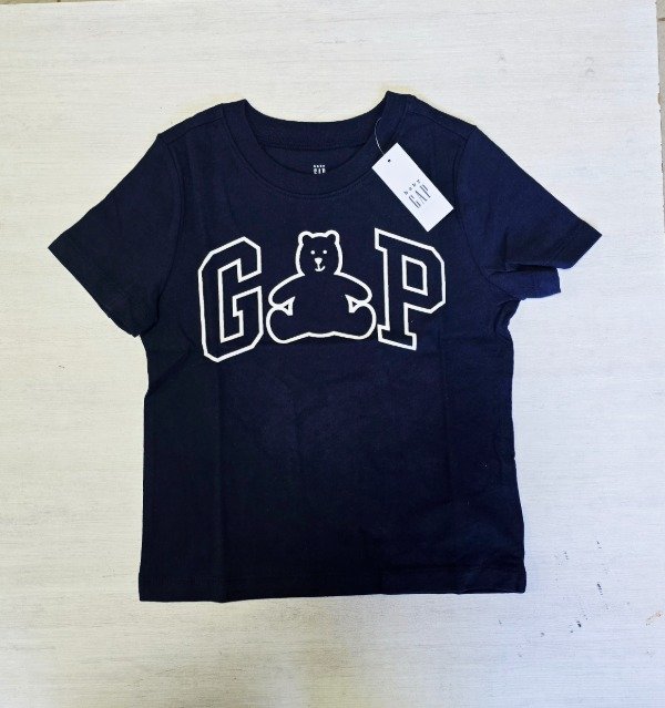 Remera manga corta gap talle 2 azul osito — imagen 2