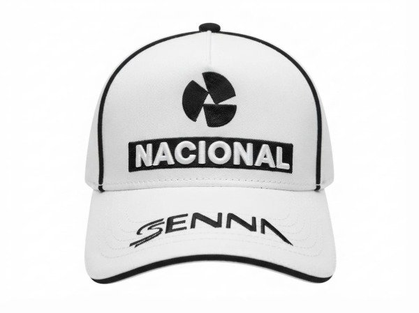 Producto - Gorra formula1 Ayrton Senna "NACIONAL" blanco