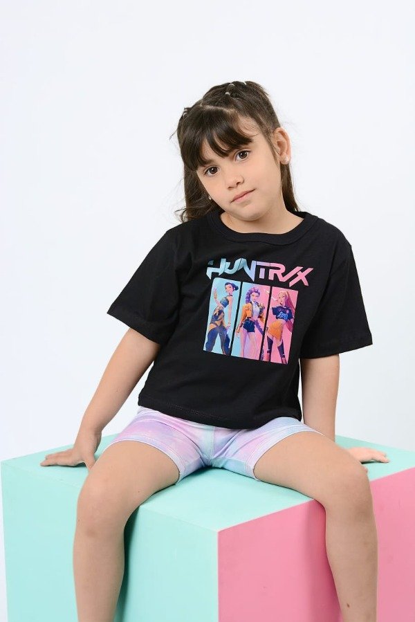 Producto - Remera over crop Huntrix