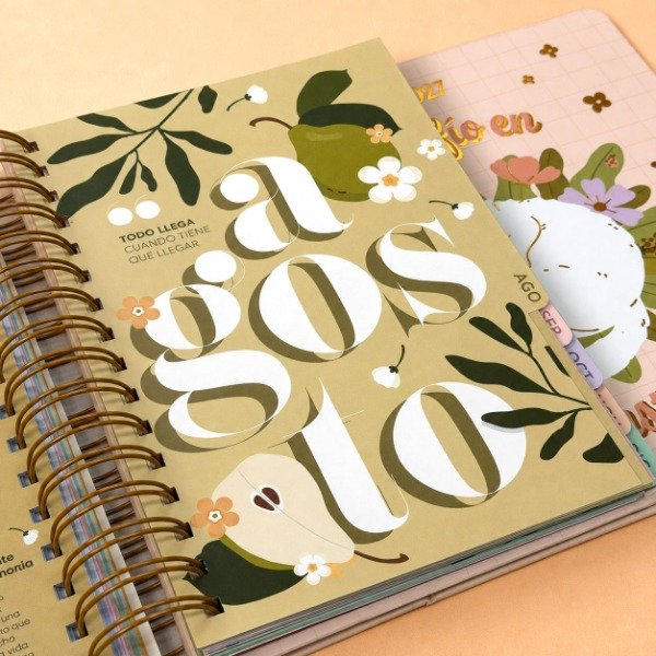 Producto - Agenda PREMIUM A5 - DIARIA AVES - 13