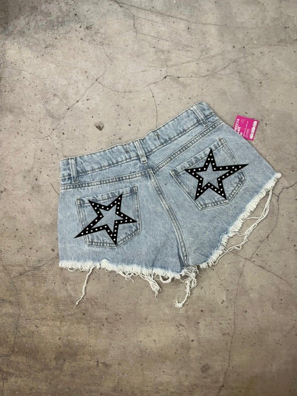 Producto - SHORT STAR celeste