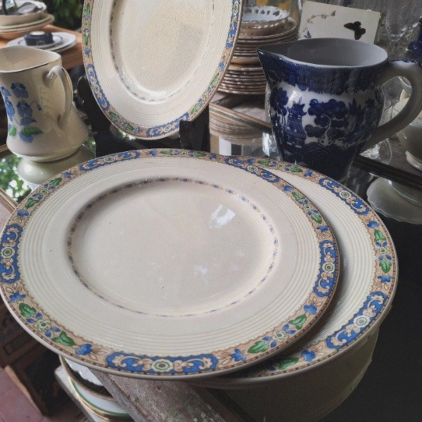 Producto - 5 Platos playos Woods Ivory Ware