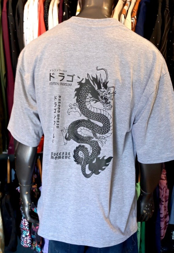 Producto - Dragón (color gris melange)