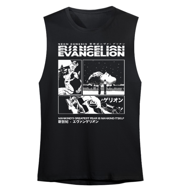 Producto - Musculosa Sudadera Evangelion Diseño