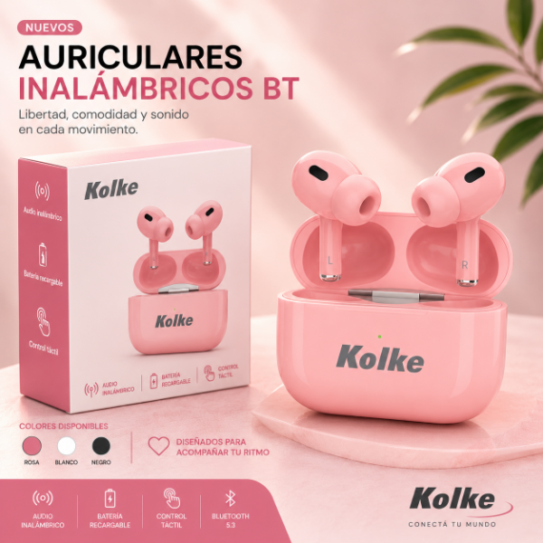 Producto - AURICULARES KOLKE KAB-657 BLUETOOTH TWS