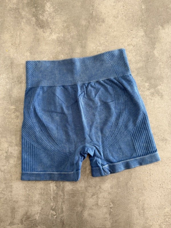 Producto - SHORT SEAMLESS SIN FRUNCE AZUL premium