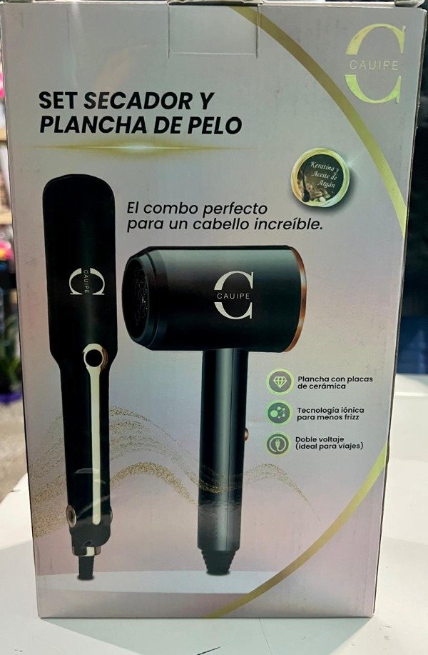 Producto - Secador de pelo + planchita