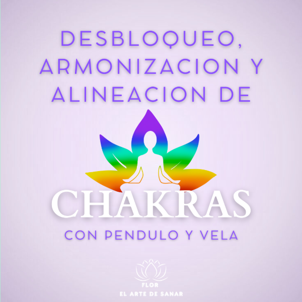 Producto - Desbloqueo, Armonización y Alineación de Chakras con Pendulo y Vela