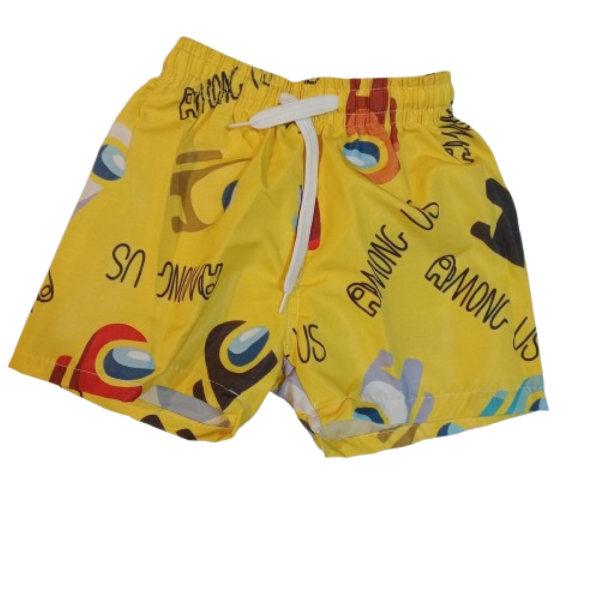 Producto - Short de Baño Among Us Niños Malla Traje de Baño(AMONGSHBÑ)