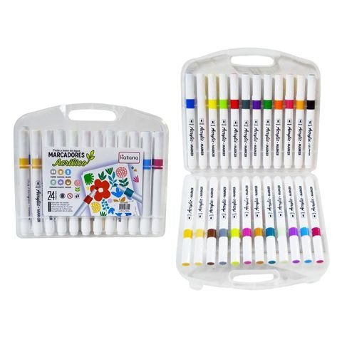Producto - MARCADOR ACRILICO CAJA X24 COLORES SURTIDOS KATANA