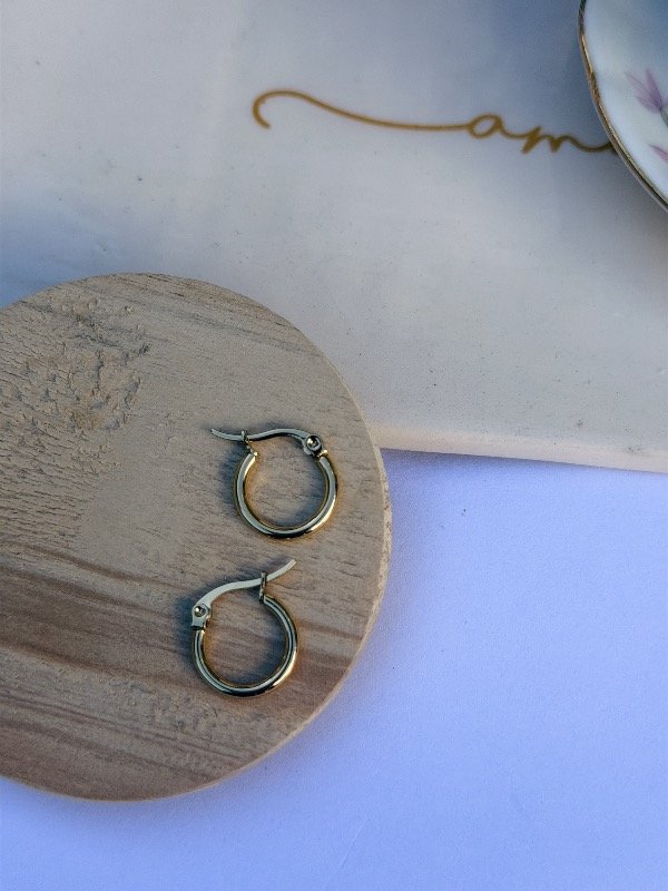 Producto - Argolla Classic Gold 15mm