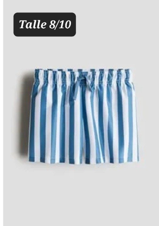 Producto - Traje de baño HyM talle 8/10 rayado