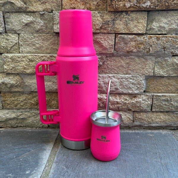 Producto - TERMO SYSTEM CON MATE Y BOMBILLA (FUCSIA)