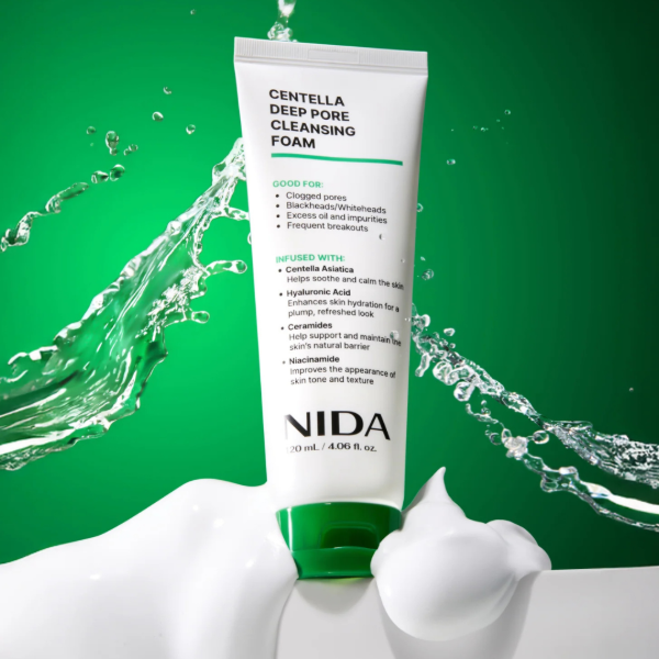 Producto - NIDA Centella Deep Pore Cleansing Foam 120ml