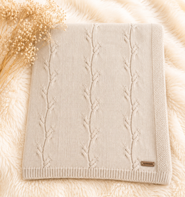 Producto - MANTA RAMITA BEIGE