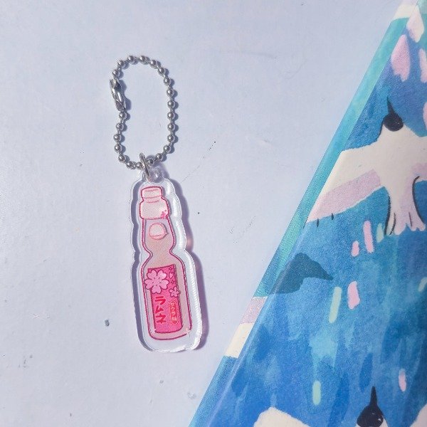 Producto - Llavero acrilico - Ramune Sakura