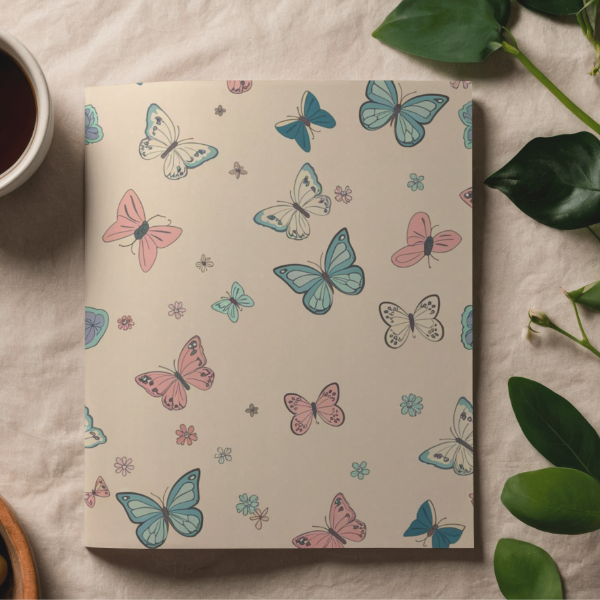 Producto - Cuaderno Mariposas A5
