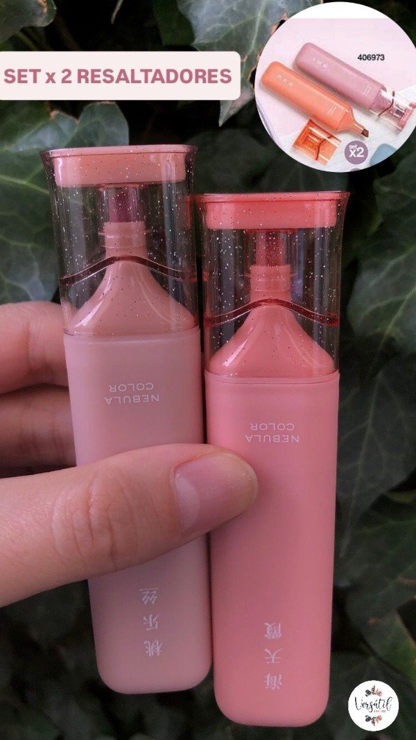 Producto - Set x2 resaltadores cálidos!