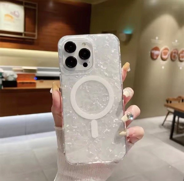 Producto - Case MagSafe Nácar Blanca