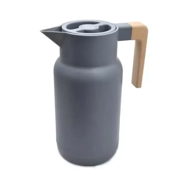 Producto - JARRA TERMICA PARA BEBIDASFRIA/CALIENTE 1 LITRO PICO VERTEDOR MANGO MADERA - 2
