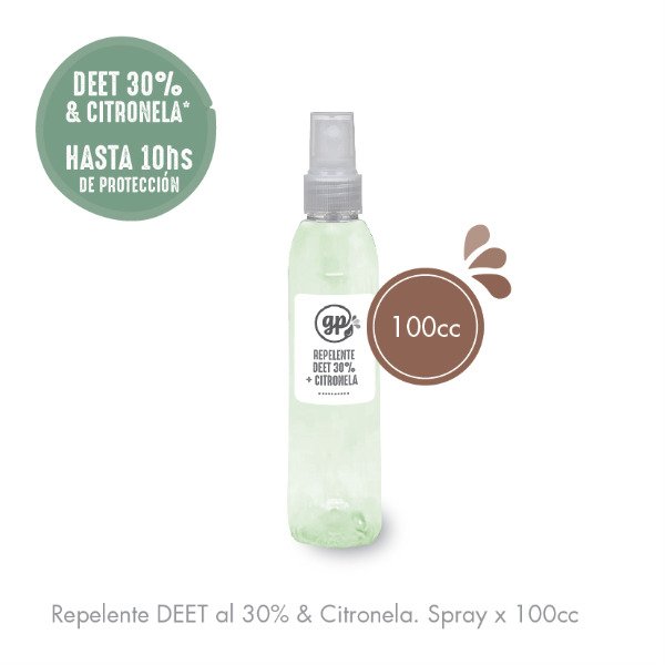 Producto - Repelente DEET al 30 con AE citronella (Spray)